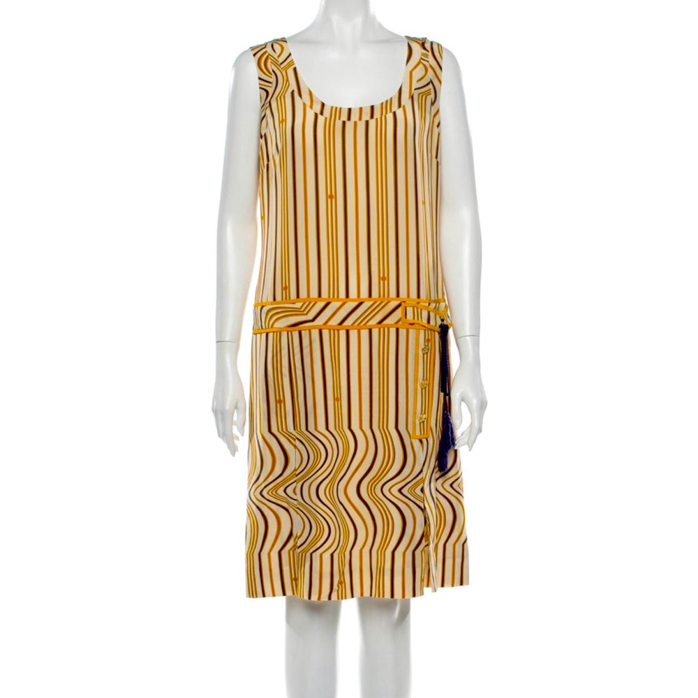Tory Burch Shift Mid Length Dress Sz 10